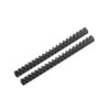 Baguettes anneaux plastiques de reliure 22 mm-lot de 5