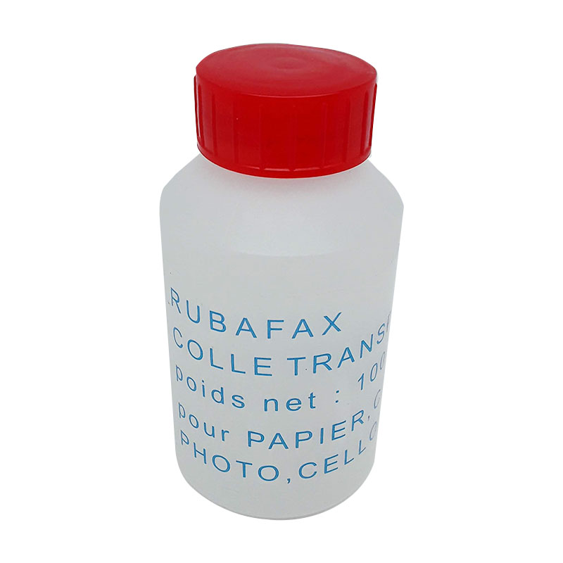 Flacon de colle transparente à pinceau Rubafax 100g