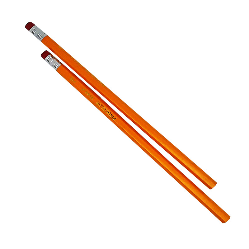 Crayon à papier HB avec grip et gomme x6