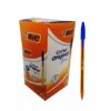 Boite de 50 stylos à bille pointe fine-Bic cristal original fine