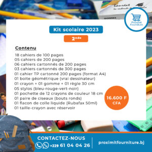 20023-kit scolaire 2nde