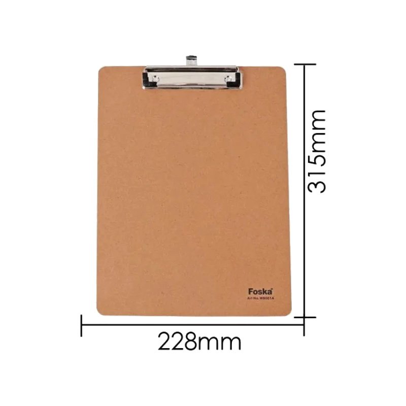 Lot De 4 Porte-blocs A4 En Bois - Parfait Pour Bureau, école, Restaurant Ou Soins