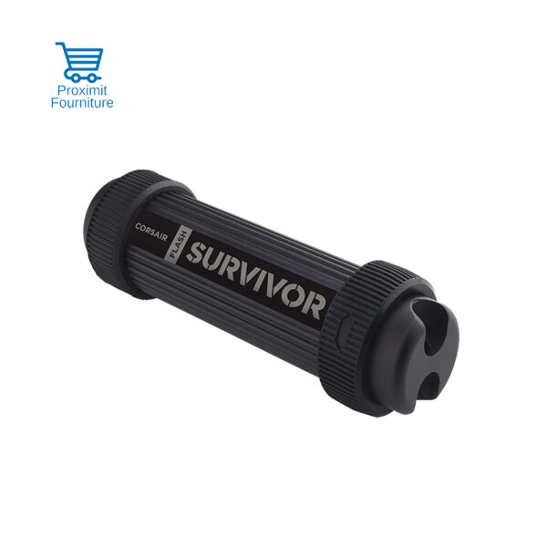 Clé USB Corsair CMFSS3B-32GB 3.0-noir Flash Survivor Stealth