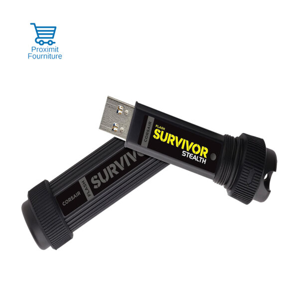Cle-USB-Corsair-32GB-Flash-Survivor-Stealth-Noir