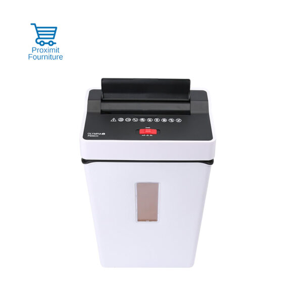 Destructeur de documents, broyeur de papiers 10 feuilles-21 litres - Olympia  PS 55CC