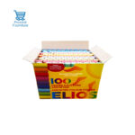 Boite-de-100-craies-couleurs-assorties-ELIOS