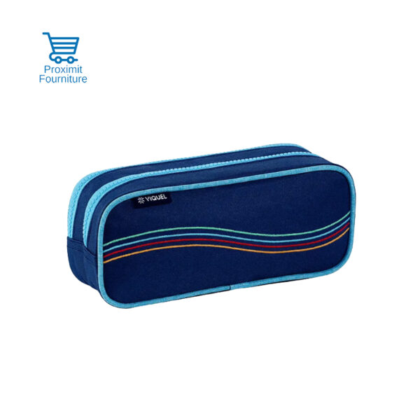 Trousse-scolaire-rectangulaire-2-compartiments-surfing-club-bleu-Viquel