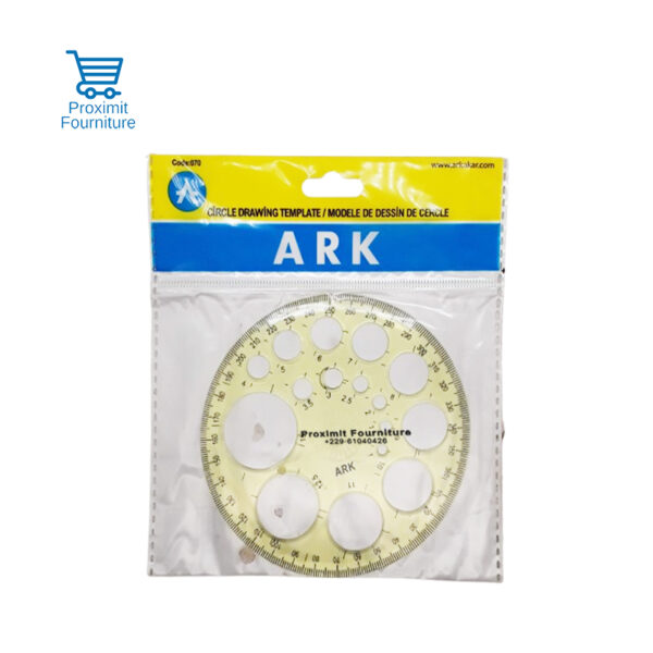 Trace cercle, modèle de dessin de cercle-ARK