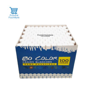 Boite-de-100-batons-de-craies-blanches-BO-Color-proximitfourniture.bj