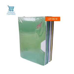 Lot-10-Cahiers-96-pages-17×22-60-g-couverture-plastique-A-proximit-fourniture