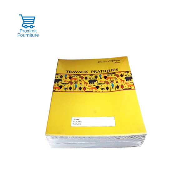 Lot de 10 cahiers Travaux Pratiques (TP) 96 pages-grands carreaux-Lauréat